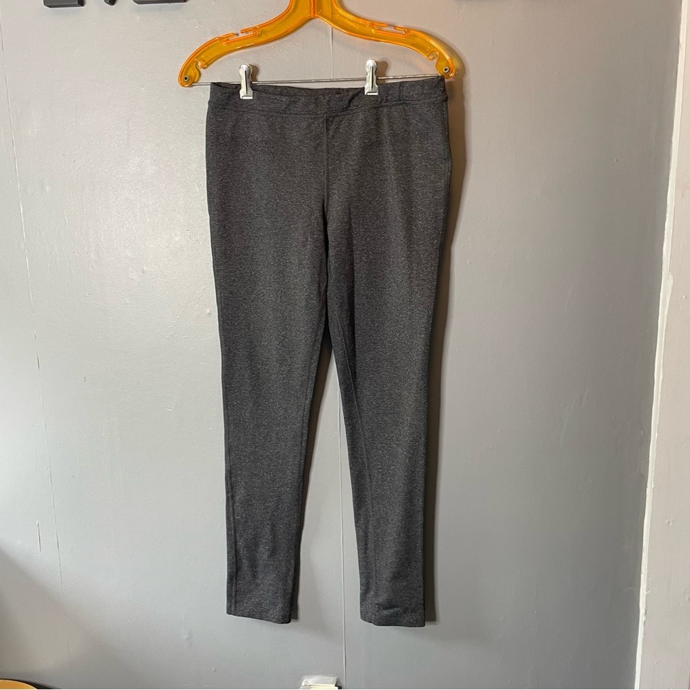 prAna heathered‎ gray leggings size large
